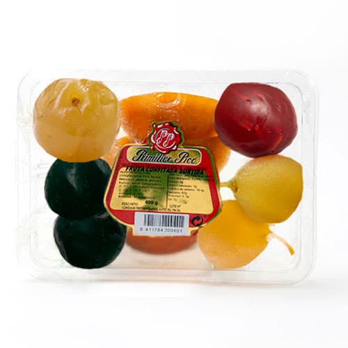 Assorted Candied Fruit Tray 400 gr