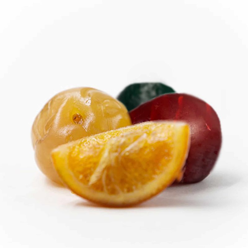 Fruta surtida confitada bandeja sin azúcar 250 gr - Image 2