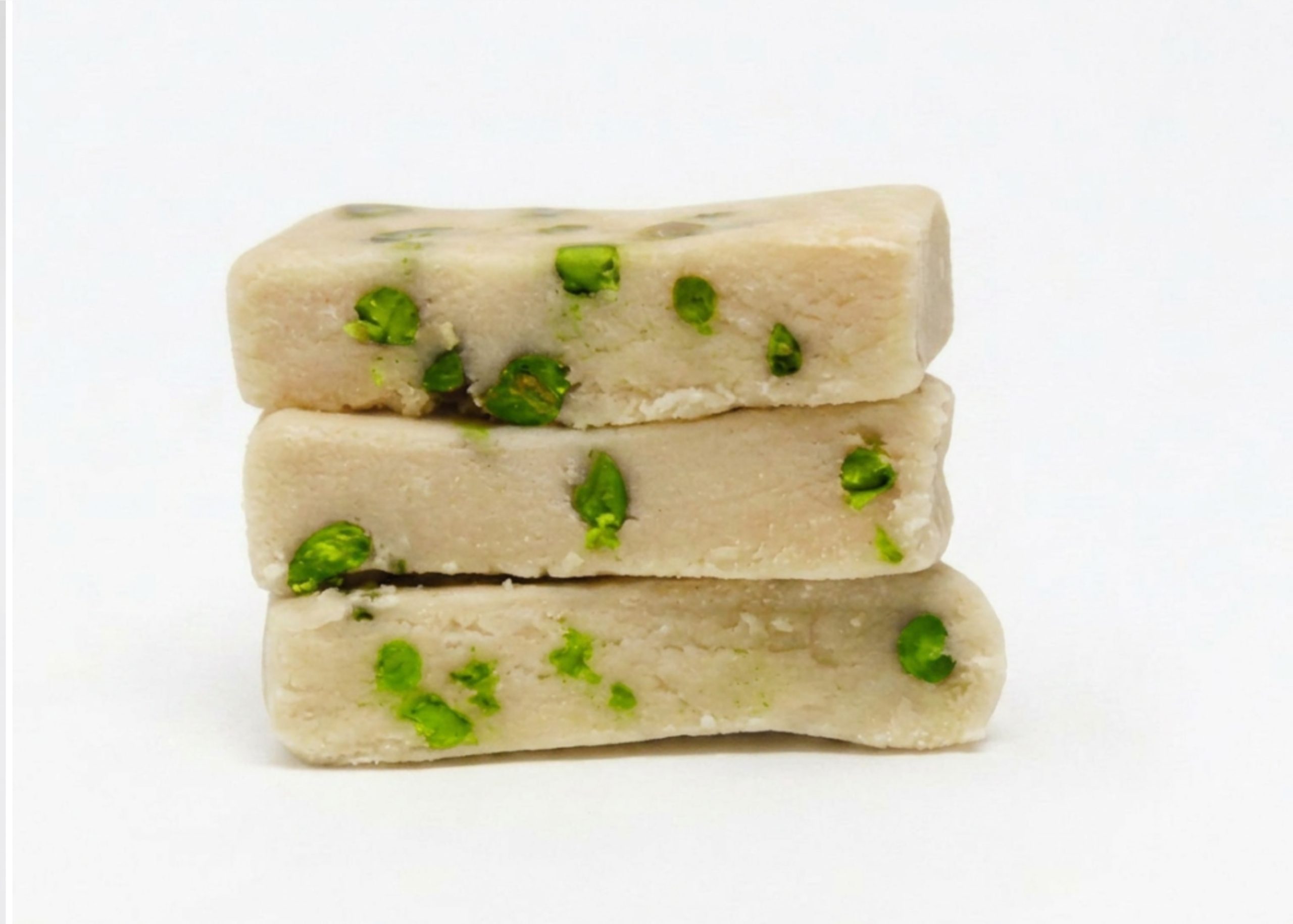 Bloque Turrón Artesanía Nata Pistacho 300g - Imagen 4